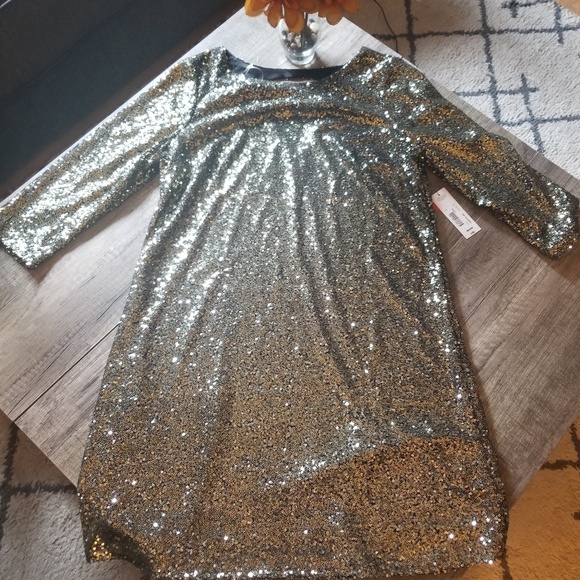 Worthington Dresses & Skirts - Gold Sequin Dress